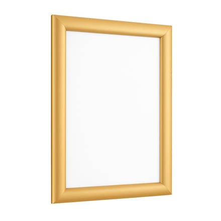 A4 - Aluminium Kliklijst - 25 mm - type Goud
