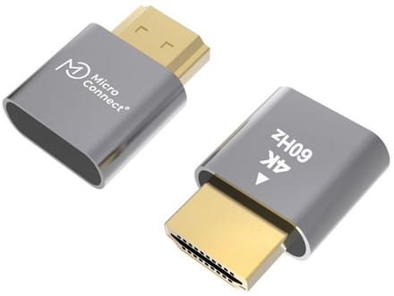 Microconnect HDMI-DUMMY HDMI kabel HDMI Type A (Standaard) Grijs