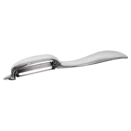Orion Luxy Serie - Metal Vegetable Peeler - 17 cm - Chroom - Ergonomisch