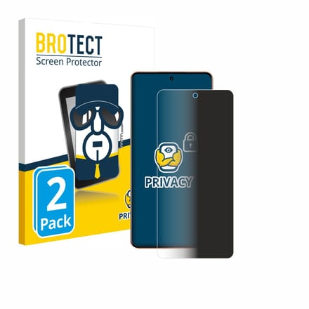 BROTECT - privacy screenprotector voor realme P4 Pro - Folie Beschermfolie Blauwlichtfilter 2 Stuks