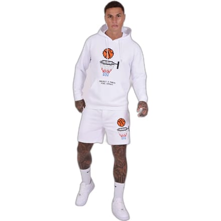 Geborduurde hoodie Project X Paris