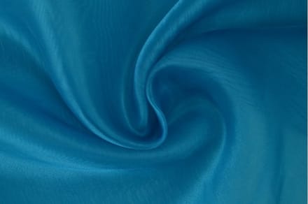 Organza stof - Petrol - 1 meter - Per meter - 150cm breed