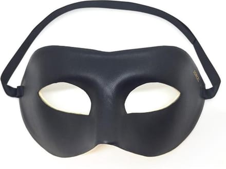 Dorcel - Eyes Wide Shut - Masker - Verstelbaar - Kunstleer - Zwart