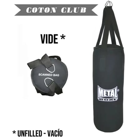 Canvas bokszak club 085 leeg Metal Boxe