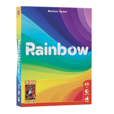 999 Games - Rainbow - Kaartspel - 2 spelers