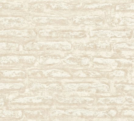STENENLOOK BEHANG | industrieel - Beige Wit - A.S. Création Elements 2