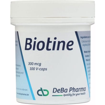 Deba Pharma Biotine 300mcg 100 Capsules