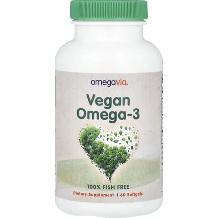 OmegaVia, oméga-3 végétalien, 60 gélules
