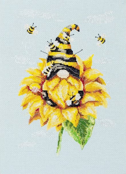 Borduurpakket ABRIS ART - Beekeeper - Bijenhouder