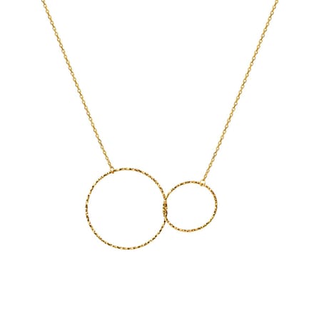Celesta Silber Collier 925 Silber vergoldet