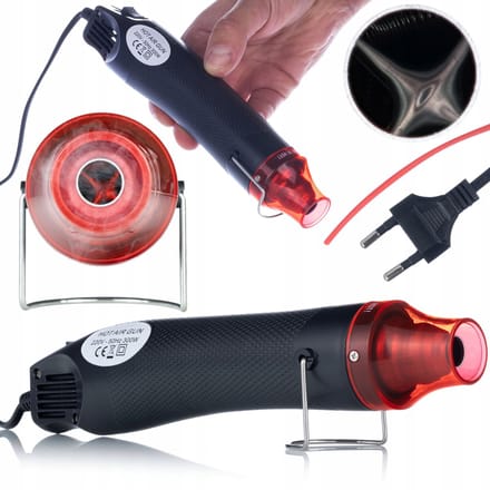 Rosfix Mini Heteluchtpistool Set - 300W Precisie Hot-Air - Universele Lijm T-8000 15ml