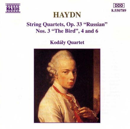 Kodály Quartet - Haydn: String Quartets Op. 33, Nos. 3, 4, (CD)