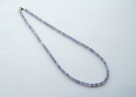 Gefacetteerde Ioliet collier
