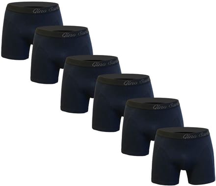 Gino Santi Boxershort Blauw 6pack