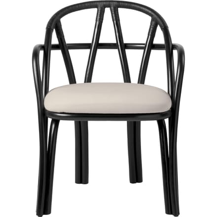 Gubi Bistra fauteuil - GubiBistraFustagno - GubiBistraEbony