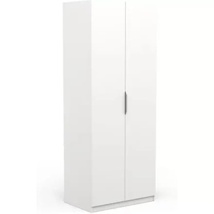 Garderobekast Spectre 80cm - mat wit