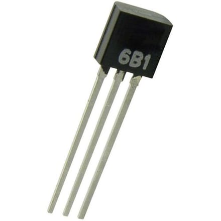 B + B Thermo-Technik TSIC506-TO92 TSIC506-TO92 Temperatuursensor -10 tot +60 °C TO-92 Radiaal bedraad