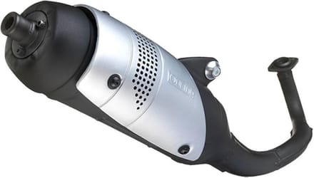 nieuwe leovince uitlaatdemper voor gilera 50 ice gp scooter