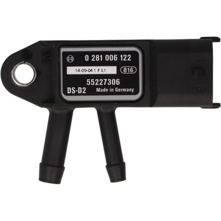 Sensor, uitlaatgasdruk BOSCH 0 281 006 122