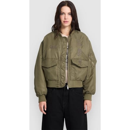 Volcom Fa Vaderetro Bombers Jas groen