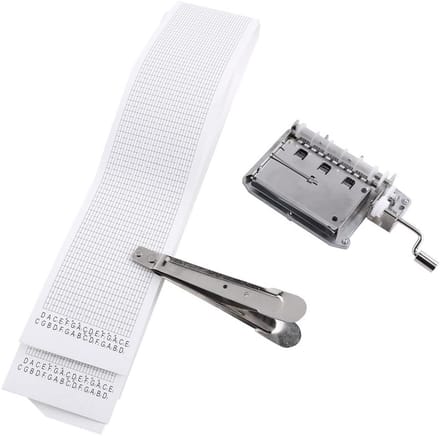 Muziekdoos Ursel: Maak je Eigen Melodie met Handslinger en Papierstrips