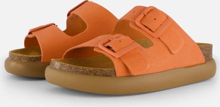Scholl Noelle Chunky Sandalen oranje Suede - Dames - Maat 36