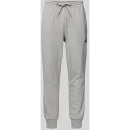 Relaxed fit sweatpants met logostitching