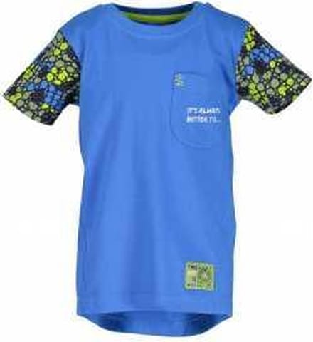 Blue Seven, jongens shirt Stay Wild, maat 128
