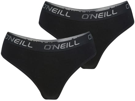 6 pack O'Neill Dames ondergoed Brazilian slip - Katoen - Zwart