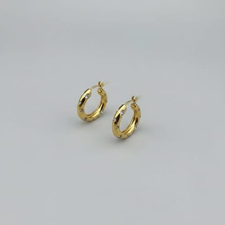 Zirkonia Hoepels – Modern & Glanzend | Twinolo