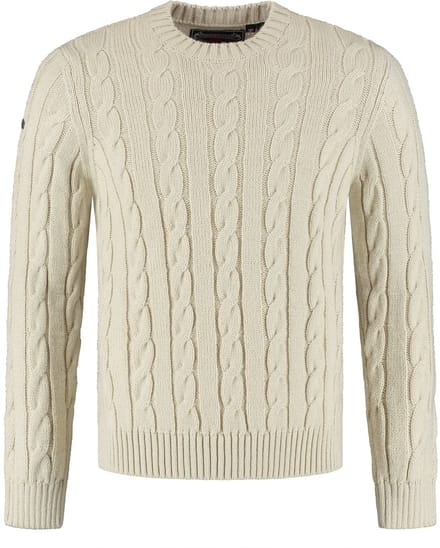 Superdry Jacob Cable Jumper Trui Heren - Maat XXL