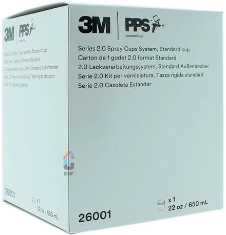 3M 26001 PPS 2.0 Buitenbeker Standaard 650ml