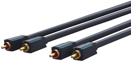 Clicktronic Cinch Stereo Audio Cable 2 m