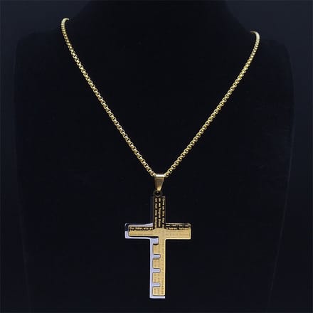 Donley - Ketting - cross- kruis - jesus - cubaans - don - goud - gold - thy kingdom come
