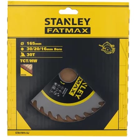 Stanley Accessoires - Zaagblad voor hout 165x30 mm, 30 tanden STA17015-XJ