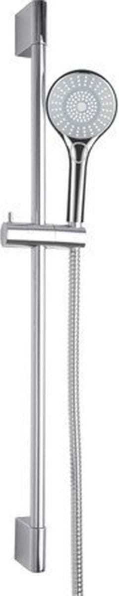 GO by Van Marcke Todo doucheset compleet handdouche 3 jets doucheslang 150 cm diameter stang 18 mm lengte 827 mm