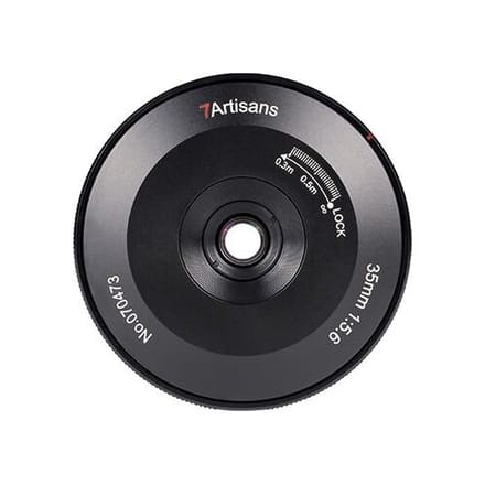 7Artisans 35mm f/5.6 pancake  Sony FE-vatting
