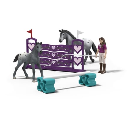 Schleich Horse Club 42776 Lisa' tornooitraining Dieren Voertuigen Speelgoed voertuigen Diverse speelgoedvoertuigen