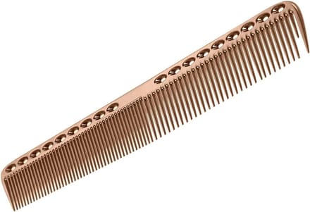 Kappers Kam - Snij Kam - Haar Stylen - Hittebestendig Antistatisch - 18 cm - Metaal