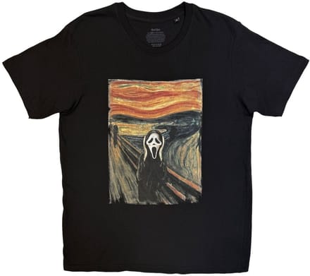Scream Ghostface - Scream Painting Heren Tshirt - M - Zwart