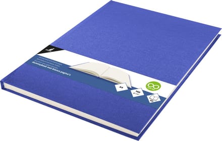 Kangaro dummyboek - A4 - blauw - 160 blanco pagina's - hard linnen cover
