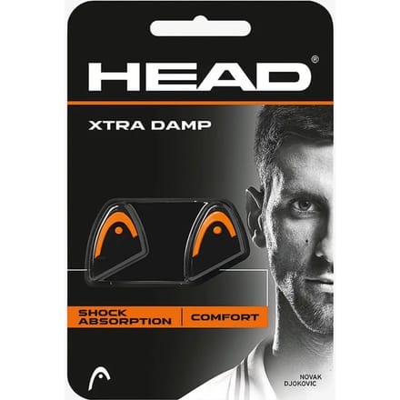 Vibratiedemper - Tennisdemper Head xtra damp Zwart/Oranje