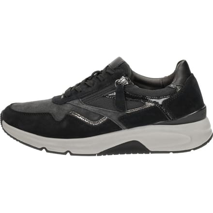 Gabor Rollingsoft Sneakers grijs Suede - Dames
