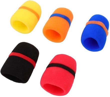 Store_8 - Foam Microfoon Voorruit - Kleurige Mic Covers - materiaal