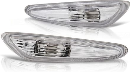 Zijkant knipperlichten BMW E60 / E61 / E46 / X3 CHROOM