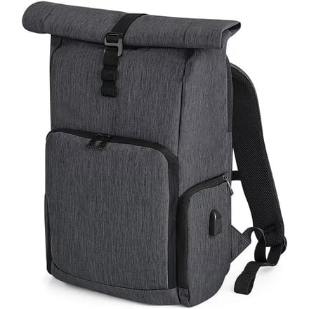 Rugzak met oprolbare flap Quadra
