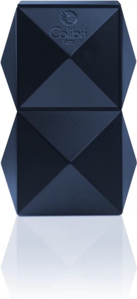 Sigarenaansteker Colibri Quasar tafelaansteker blauw