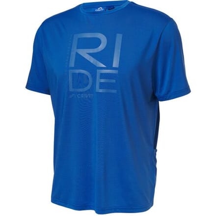 CRIVIT Heren sportshirt (Blauw, S)
