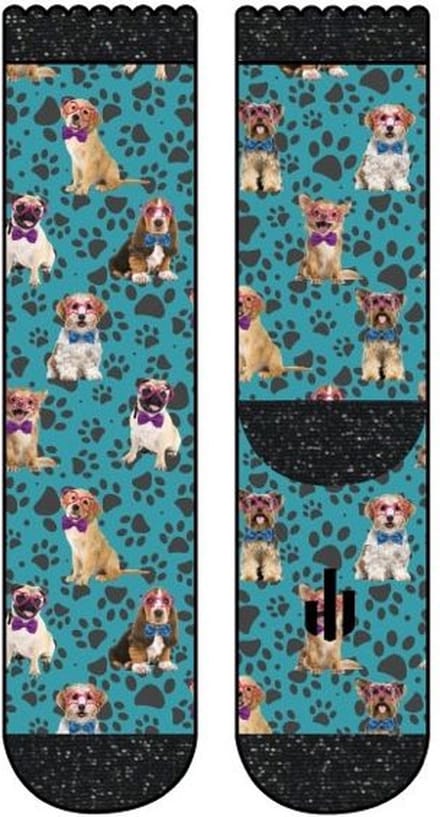 Sock My Feet bow tie dog maat 39/42