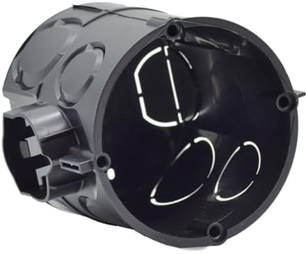 Inbouwschakelaardoos Ø 60 mm met M25 Contactdoos - 5 Stuks